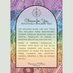 Resonance Rituals | Intuitively Chosen Trio | 3 oz Candles