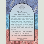 Resonance Rituals | Halloween Veil and Vision Trio | 3 oz Candles